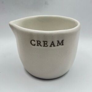 Hearth & Hand with Magnolia Stoneware CREAM Creamer Farmhouse Table Replacement